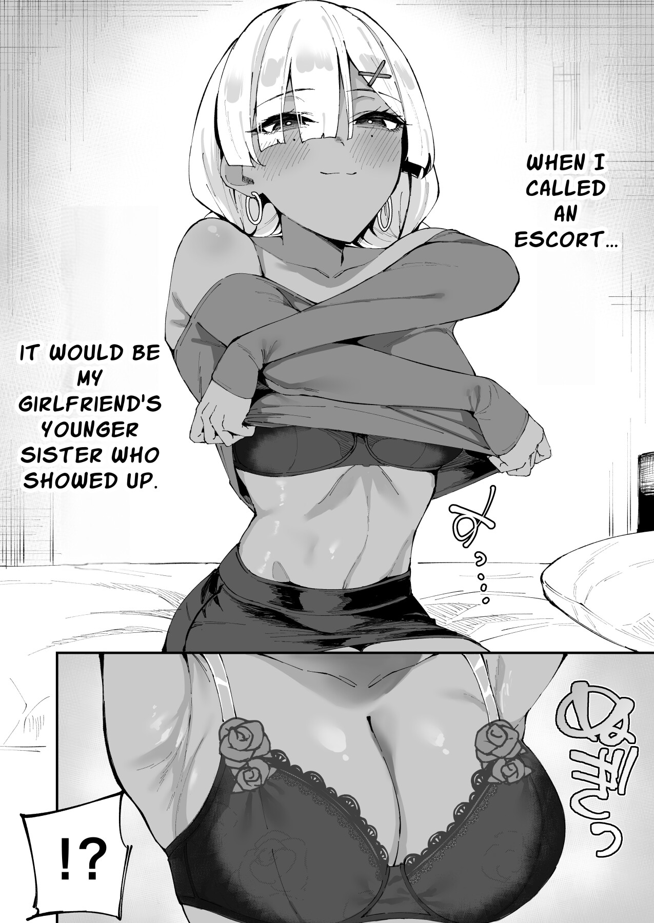 Hentai Manga Comic-I Called An Escort Service & My Girlfriend's Sister Turned Up-Read-11